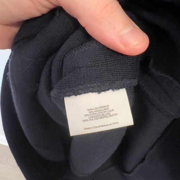 TORY BURCH Etta Blue Wool Blend Bead & Sequin Embellished Mini Dress Women Sz S - Picture 6 of 6